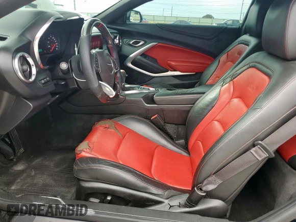 2016 Chevrolet Camaro 2SS with VIN 1G1FG1R76G0136647, listed as a Copart auction lot 60449895 with 124,354 mi miles and Salvage title. Bid and sale history available at DreamBid. Image 7.
