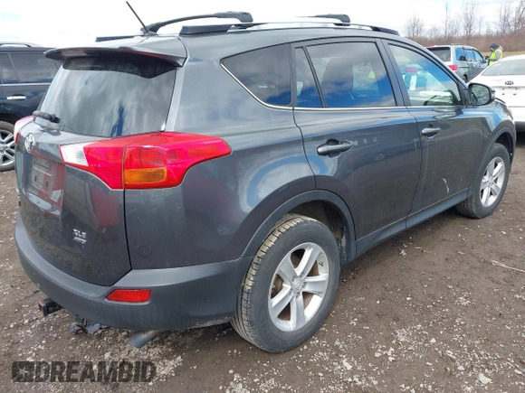 2013 Toyota RAV4 XLE with VIN JTMRFREV6DD026616, listed as a IAAI auction lot 41925511 with 114,771 mi miles and . Bid and sale history available at carsss.com. Image 4.