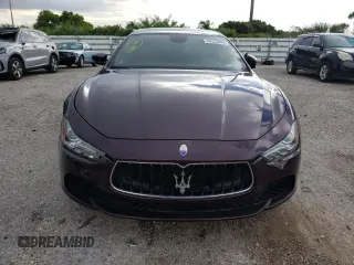 2017 Maserati Ghibli with VIN ZAM57XSA3H1218841, listed as a Copart auction lot 64325043 with 74,702 mi miles. Bid and sale history available at carsss.com. Image 5.