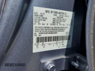 2022 Ford Mustang Mach-E Premium z VIN 3FMTK3R70NMA26901, wystawiony jako Copart lot #58850845 z przebiegiem 24 837 mil mil oraz Szkoda całkowita • Salvage title. Historia ofert i sprzedaży dostępna na DreamBid. Obrazek 13.