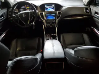 2015 Acura TLX V6 Tech with VIN 19UUB2F51FA006355, listed as a Copart auction lot 50694625 with 70,174 mi miles and Salvage Title. Bid and sale history available at carsss.com. Image 8.