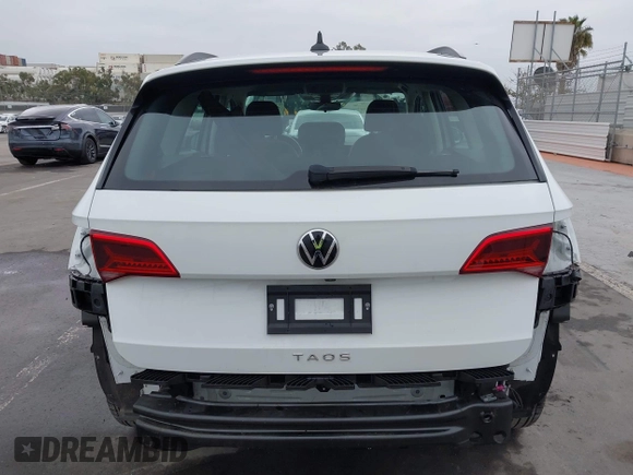 2023 Volkswagen Taos S с VIN 3VVDX7B24PM349742, выставлен на аукционе IAAI как лот 42029712 с пробегом 23 472 миль миль и . История ставок и продаж доступна на DreamBid. Изображение 17.