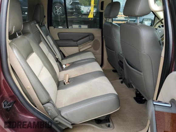 2006 Ford Explorer Eddie Bauer with VIN 1FMEU64866UA08498, listed as a Copart auction lot 50334975 with 186,415 mi miles and Salvage title. Bid and sale history available at DreamBid. Image 12.