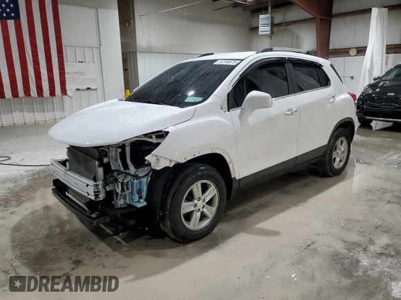 2019 Chevrolet Trax LT with VIN KL7CJPSB4KB931588, listed as a Copart auction lot 51249875 with 85,455 mi miles and Salvage Title. Bid and sale history available at carsss.com. Image 1.