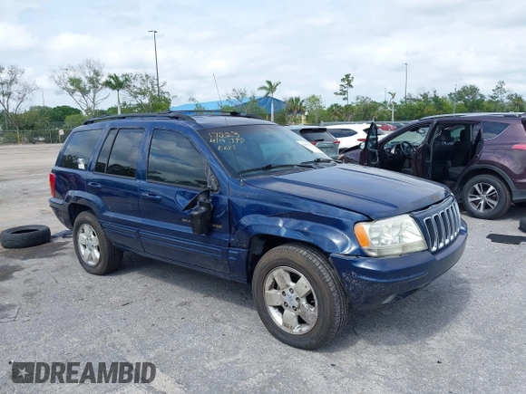 2001 Jeep Grand Cherokee Limited with VIN 1J4GX58S01C657436, listed as a IAAI auction lot 42102133 with 194,897 mi miles and . Bid and sale history available at DreamBid. Image 1.