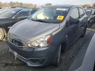 2020 Mitsubishi Mirage LE with VIN ML32A5HJXLH006798, listed as a Copart auction lot 79249014 with 40,380 mi miles and Salvage title. Bid and sale history available at DreamBid. Image 1.