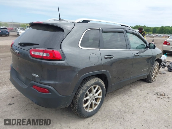 2017 Jeep Cherokee Latitude with VIN 1C4PJMCBXHW515628, listed as a IAAI auction lot 42295318 with 88,923 mi miles and . Bid and sale history available at DreamBid. Image 4.