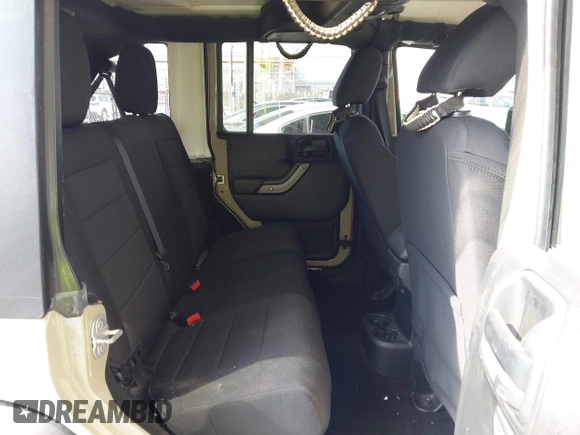 2018 Jeep Wrangler Unlimited Sport S with VIN 1C4BJWDG3JL809752, listed as a IAAI auction lot 42101293 with 50,342 mi miles and . Bid and sale history available at DreamBid. Image 8.