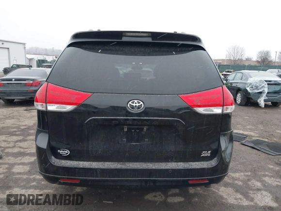 2014 Toyota Sienna Ltd with VIN 5TDDK3DCXES076542, listed as a IAAI auction lot 41559021 with 1 mi miles. Bid and sale history available at carsss.com. Image 15.