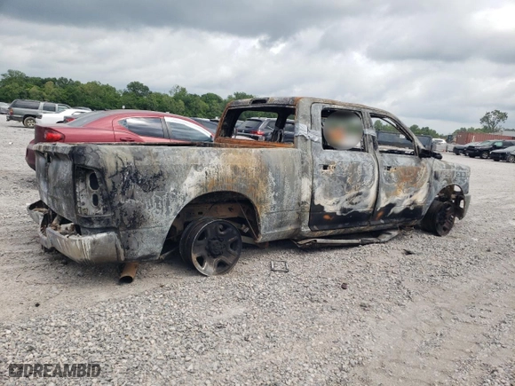 2020 Ram 2500 Big Horn with VIN 3C6UR5DL3LG119077, listed as a Copart auction lot 53306984 with 0 mi miles and Salvage Title. Bid and sale history available at carsss.com. Image 3.