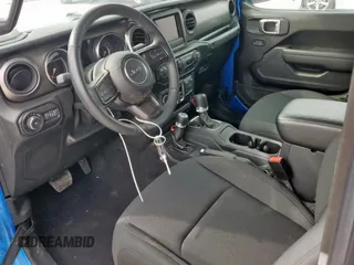 2021 Jeep Wrangler Sport S with VIN 1C4GJXAN0MW790739, listed as a Copart auction lot 47780115 with Not Provided miles and Salvage Title. Bid and sale history available at DreamBid. Image 8.