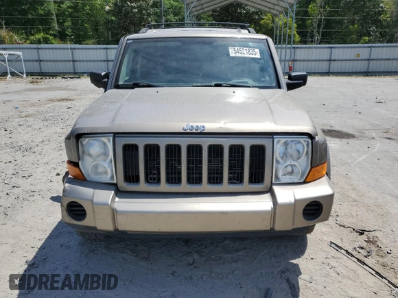 2006 Jeep Commander with VIN 1J8HG48N06C274675, listed as a Copart auction lot 54521835 with 134,587 mi miles and Salvage Title. Bid and sale history available at DreamBid. Image 5.