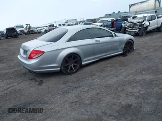 2009 Mercedes-Benz CL 5.5L V8 with VIN WDDEJ86X29A023380, listed as a IAAI auction lot 41746047 with 59,496 mi miles. Bid and sale history available at carsss.com. Image 4.