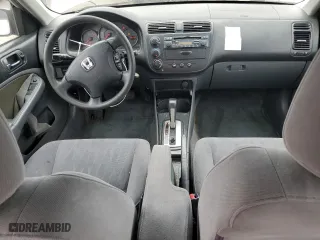 2003 Honda Civic LX with VIN 1HGES16603L014549, listed as a Copart auction lot 43153015 with 265,204 mi miles and Salvage Title. Bid and sale history available at carsss.com. Image 8.
