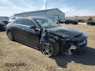 2020 Mercedes-Benz CLA 250 with VIN WDD5J4HB7LN068406, listed as a Copart auction lot 53327505 with 96,726 mi miles and Salvage title. Bid and sale history available at DreamBid. Image 4.