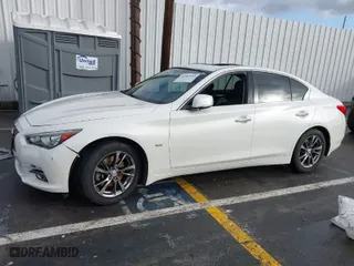 2017 Infiniti Q50 3.0t Premium with VIN JN1EV7AR6HM838957, listed as a IAAI auction lot 41587983 with 52,537 mi miles. Bid and sale history available at carsss.com. Image 14.