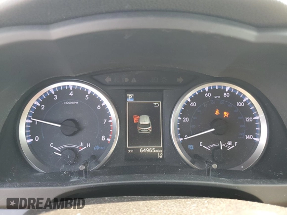 2019 Toyota Highlander LE with VIN 5TDBZRFH3KS963555, listed as a Copart auction lot 62294815 with 64,965 mi miles and Salvage title. Bid and sale history available at DreamBid. Image 9.