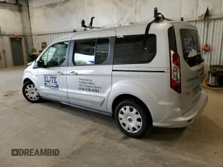 2019 Ford Transit Connect XLT with VIN NM0GE9F23K1406216, listed as a Copart auction lot 58146145 with 105,015 mi miles and Non repairable. Bid and sale history available at DreamBid. Image 2.