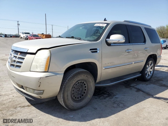 2009 Cadillac Escalade with VIN 1GYFK23299R200701, listed as a Copart auction lot 52242745 with 248,942 mi miles and Salvage Title. Bid and sale history available at carsss.com. Image 1.