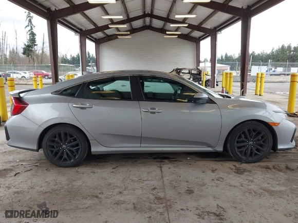 2020 Honda Civic Si Sedan with VIN 2HGFC1E56LH700697, listed as a IAAI auction lot 41616193 with 42,916 mi miles. Bid and sale history available at carsss.com. Image 13.