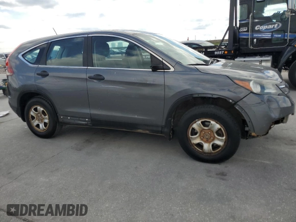 2014 Honda CR-V LX with VIN 3CZRM3H36EG707662, listed as a Copart auction lot 52881315 with 124,978 mi miles and Clean Title. Bid and sale history available at carsss.com. Image 4.