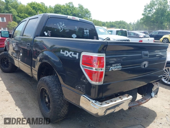 2012 Ford F-150 XL with VIN 1FTFW1EFXCFA21161, listed as a IAAI auction lot 42412913 with 239,476 mi miles and . Bid and sale history available at DreamBid. Image 3.
