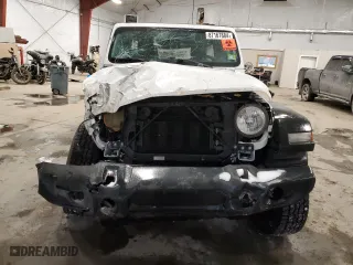 2018 Jeep Wrangler Unlimited Sport S with VIN 1C4HJXDN5JW226287, listed as a Copart auction lot 87167884 with 0 mi miles and Salvage Title. Bid and sale history available at carsss.com. Image 5.
