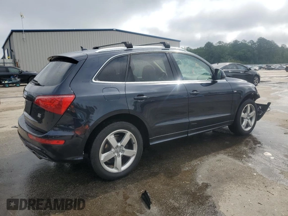 2012 Audi Q5 Premium Plus with VIN WA1DKAFP0CA136790, listed as a Copart auction lot 54341785 with 94,101 mi miles and Salvage title. Bid and sale history available at DreamBid. Image 3.