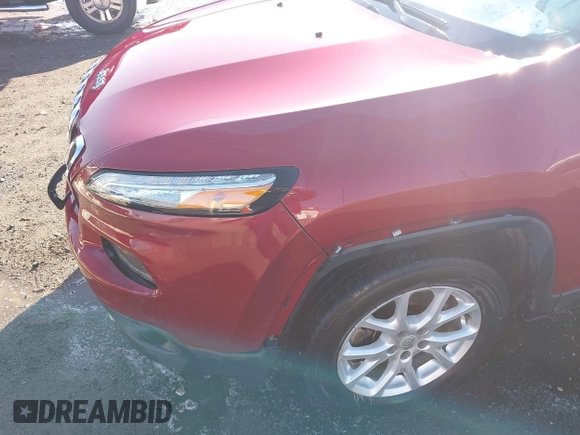 2015 Jeep Cherokee Latitude with VIN 1C4PJLCB4FW730607, listed as a IAAI auction lot 41738845 with 202,216 mi miles and . Bid and sale history available at DreamBid. Image 17.