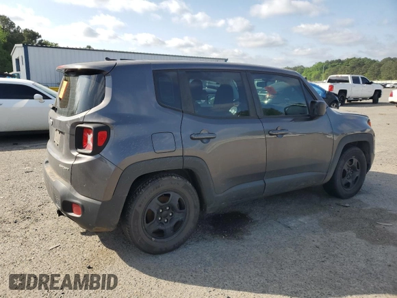 2017 Jeep Renegade Sport z VIN ZACCJAABXHPF04898, wystawiony jako Copart lot #52637885 z przebiegiem 147 198 mil mil oraz Szkoda całkowita • Salvage title. Historia ofert i sprzedaży dostępna na DreamBid. Obrazek 3.
