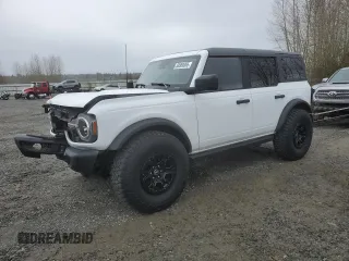 2022 Ford Bronco with VIN 1FMEE5BP7NLB60151, listed as a Copart auction lot 50958365 with 24,594 mi miles and Salvage Title. Bid and sale history available at carsss.com. Image 1.
