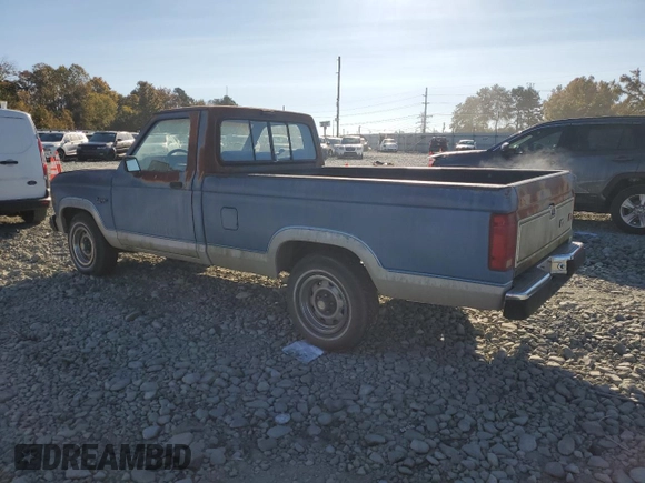 1988 Ford Ranger with VIN 1FTBR10T9JUC50359, listed as a Copart auction lot 76619744 with 28,697 mi miles and Clean Title. Bid and sale history available at DreamBid. Image 2.