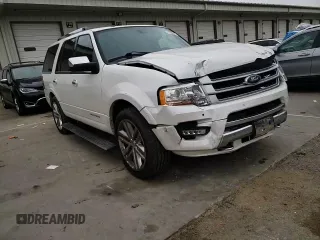 2017 Ford Expedition Platinum with VIN 1FMJU1MT9HEA80055, listed as a Copart auction lot 53562945 with 117,782 mi miles and Salvage title. Bid and sale history available at DreamBid. Image 12.