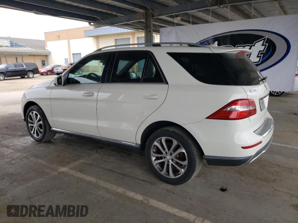 2012 Mercedes-Benz M ML 350 with VIN 4JGDA5HB7CA035730, listed as a Copart auction lot 49818845 with 145,266 mi miles and Clean Title. Bid and sale history available at carsss.com. Image 2.
