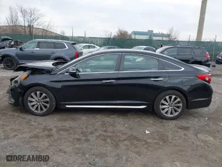 2015 Hyundai Sonata 2.4L Sport with VIN 5NPE34AF8FH096172, listed as a IAAI auction lot 41805767 with 158,595 mi miles. Bid and sale history available at carsss.com. Image 15.