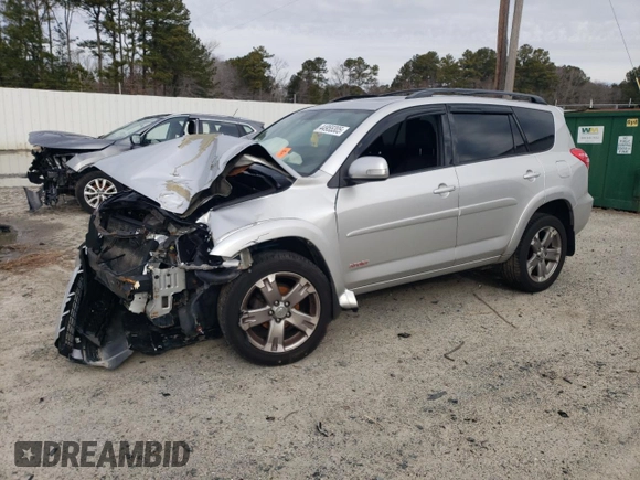 2011 Toyota RAV4 Sport z VIN JTMRF4DVXB5038649, wystawiony jako Copart lot #44955305 z przebiegiem Nie podano mil oraz Szkoda całkowita • Salvage title. Historia ofert i sprzedaży dostępna na DreamBid. Obrazek 1.