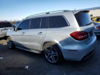2017 Mercedes-Benz GLS with VIN 4JGDF7DE1HA752998, listed as a Copart auction lot 40617673 with 73,946 mi miles. Bid and sale history available at carsss.com. Image 2.