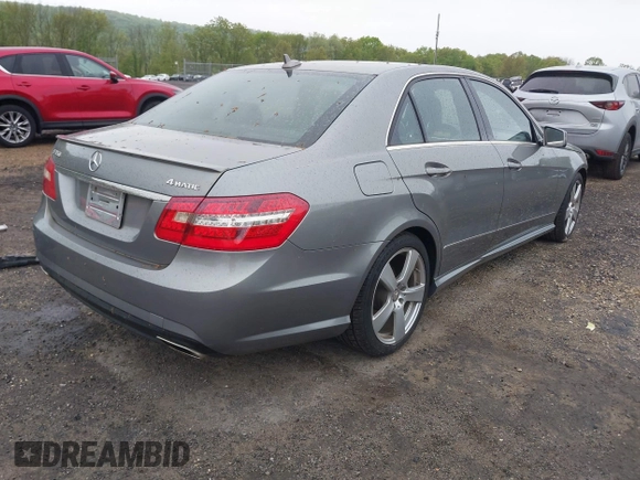 2011 Mercedes-Benz E 350 Luxury with VIN WDDHF8HB5BA473269, listed as a IAAI auction lot 42175007 with 121,506 mi miles and . Bid and sale history available at DreamBid. Image 4.