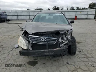 2005 Toyota Corolla CE with VIN 1NXBR32E25Z441570, listed as a Copart auction lot 53280105 with 206,619 mi miles and Salvage Title. Bid and sale history available at DreamBid. Image 5.