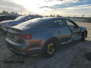 2019 Audi A5 Sportback Premium Plus with VIN WAUENCF57KA075042, listed as a Copart auction lot 80469903 with 0 mi miles. Bid and sale history available at carsss.com. Image 3.