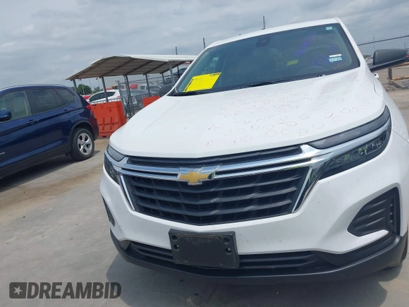 2022 Chevrolet Equinox LS z VIN 3GNAXHEV3NS222736, wystawiony jako IAAI lot #42140550 z przebiegiem 24 606 mil mil oraz . Historia ofert i sprzedaży dostępna na DreamBid. Obrazek 12.