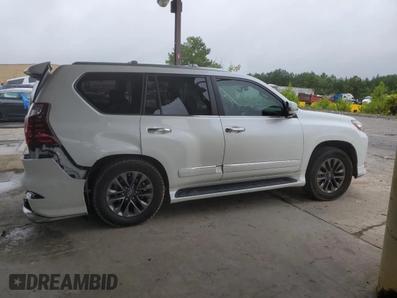 2019 Lexus GX with VIN JTJJM7FX4K5222579, listed as a Copart auction lot 64586064 with 73,846 mi miles and Salvage Title. Bid and sale history available at carsss.com. Image 3.