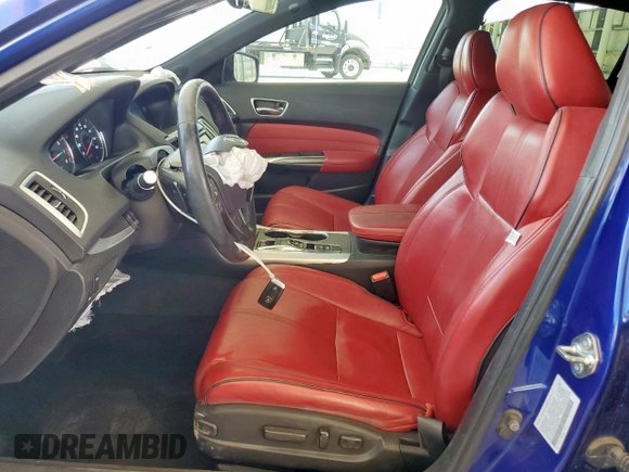 2018 Acura TLX w/A-SPEC Pkg with VIN 19UUB2F6XJA012009, listed as a Copart auction lot 61242705 with 125,291 mi miles and Salvage title. Bid and sale history available at DreamBid. Image 7.