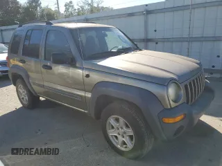 2004 Jeep Liberty Sport with VIN 1J4GK48K64W153128, listed as a Copart auction lot 75900124 with 205,257 mi miles and Non Repairable. Bid and sale history available at DreamBid. Image 4.