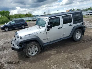 2010 Jeep Wrangler Unlimited Rubicon with VIN 1J4BA6H18AL222429, listed as a Copart auction lot 58348815 with 80,317 mi miles and Salvage title. Bid and sale history available at DreamBid. Image 1.