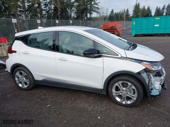 2021 Chevrolet Bolt EV 1LT with VIN 1G1FW6S03M4104806, listed as a IAAI auction lot 41260127 with 28,180 mi miles. Bid and sale history available at carsss.com. Image 14.