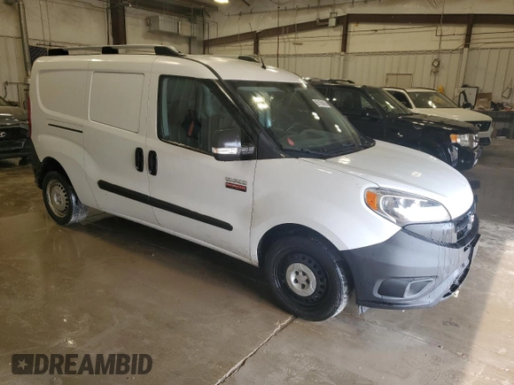 2017 Ram ProMaster City Cargo Tradesman z VIN ZFBERFAB6H6D39181, wystawiony jako Copart lot #59185845 z przebiegiem 152 780 mil mil oraz Nie do naprawy • Non repairable. Historia ofert i sprzedaży dostępna na DreamBid. Obrazek 4.