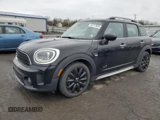 2021 MINI Countryman Cooper with VIN WMZ43BR01M3M79170, listed as a Copart auction lot 52717035 with 88,073 mi miles and Salvage title. Bid and sale history available at DreamBid. Image 1.