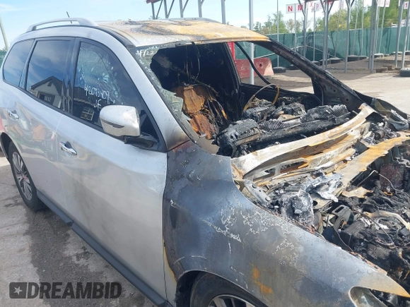 2018 Nissan Pathfinder SV with VIN 5N1DR2MM0JC662298, listed as a IAAI auction lot 42093409 with Not provided miles and . Bid and sale history available at DreamBid. Image 12.