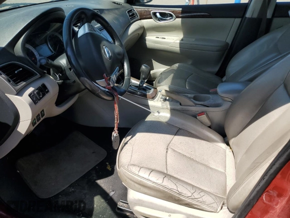 2015 Nissan Sentra SR with VIN 3N1AB7AP1FY354243, listed as a Copart auction lot 54021985 with 103,912 mi miles and Clean Title. Bid and sale history available at DreamBid. Image 7.